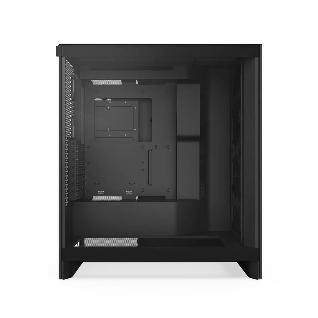 NZXT H7 Flow E-ATX Mid Tower Cabinet (Black)-Images-5 Gamesncomps.com
