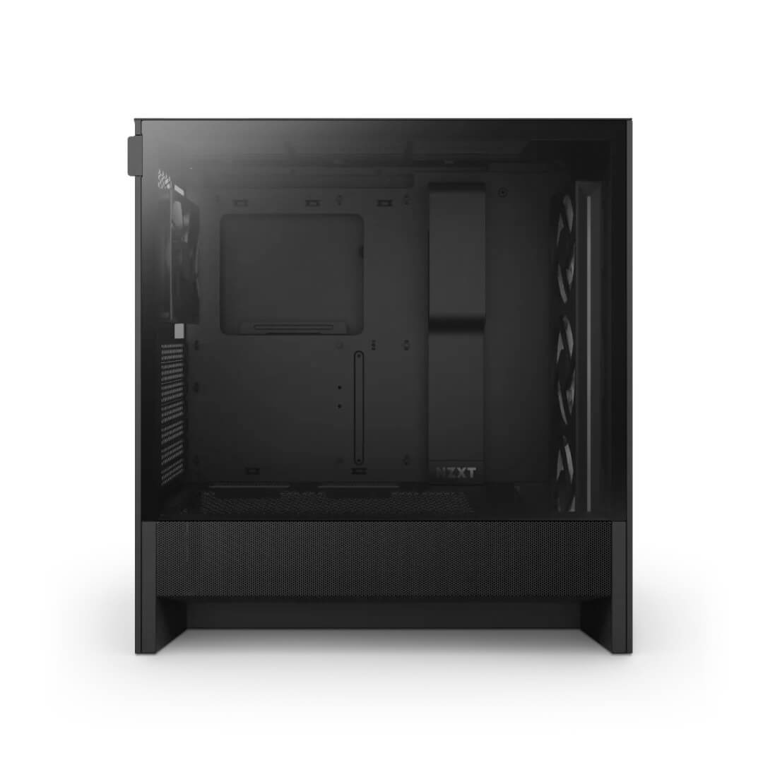 Nzxt H5 Flow RGB 2024 Edition E-ATX Mid Tower Case Cabinet (Black)-Images-4 Gamesncomps.com