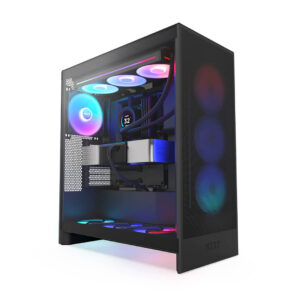 Nzxt H7 Flow RGB 2024 Edition E-ATX Mid Tower Cabinet (Black)-Images-6 Gamesncomps.com