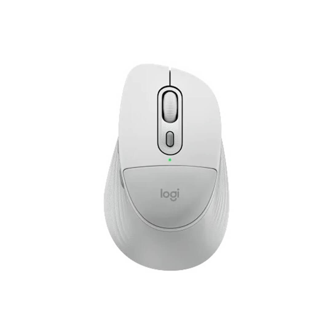 Logitech Signature Comfort Plus M840 L Wireless Bluetooth mouse Color Off White-Images-3Gamesncomps.com