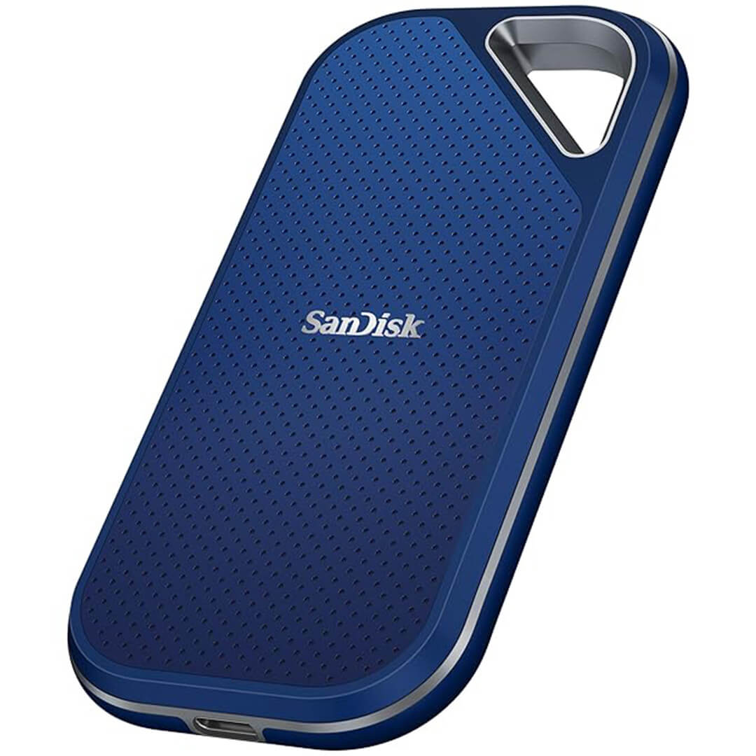 SanDisk 2TB Extreme Pro Portable External SSD with Speed upto 2000MB/s, (Color Blue) Desktop and Laptop Compatible with 5 Years Warranty-Images-3 Gamencomps.com