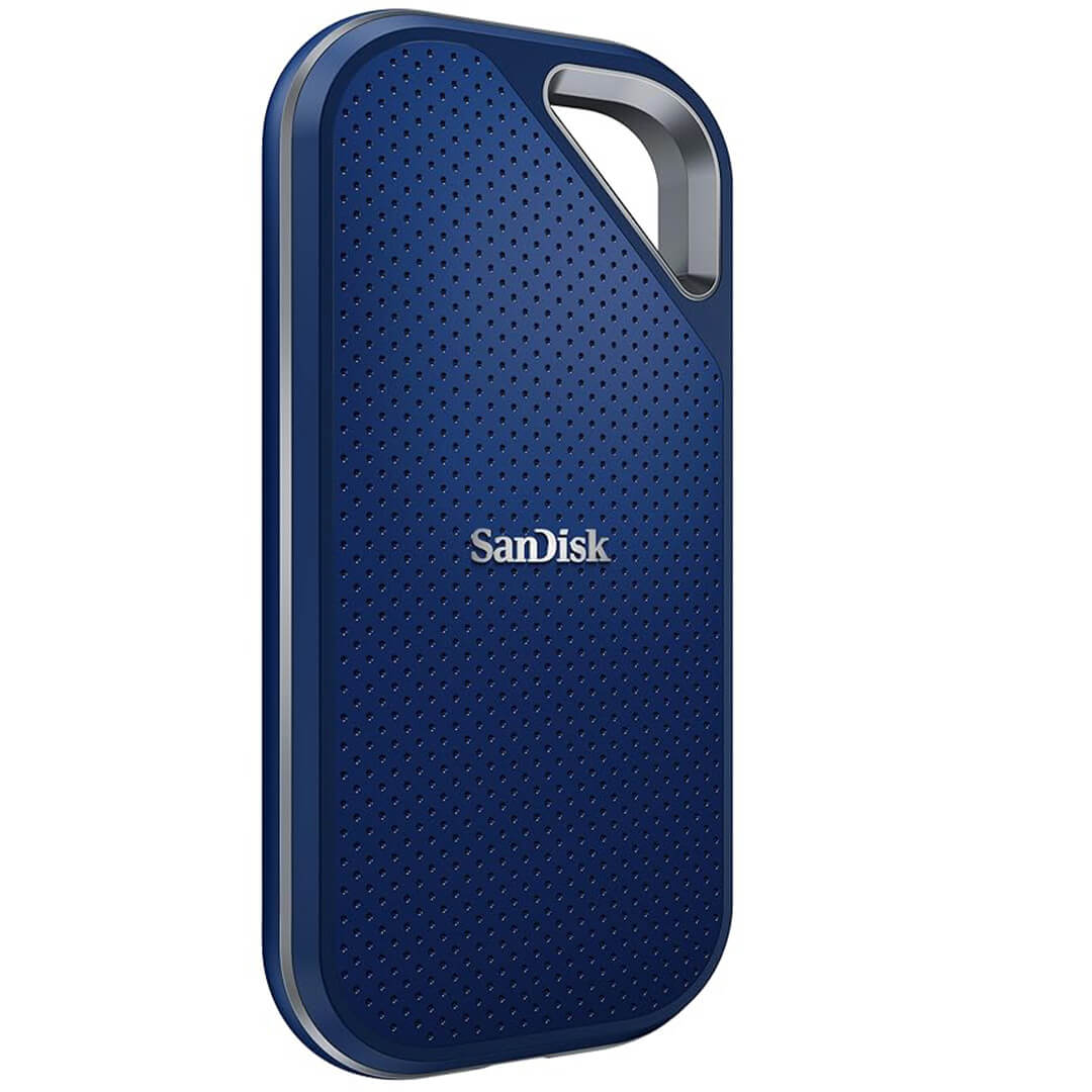 SanDisk 2TB Extreme Pro Portable External SSD with Speed upto 2000MB/s, (Color Blue) Desktop and Laptop Compatible with 5 Years Warranty-Images-4 Gamencomps.com
