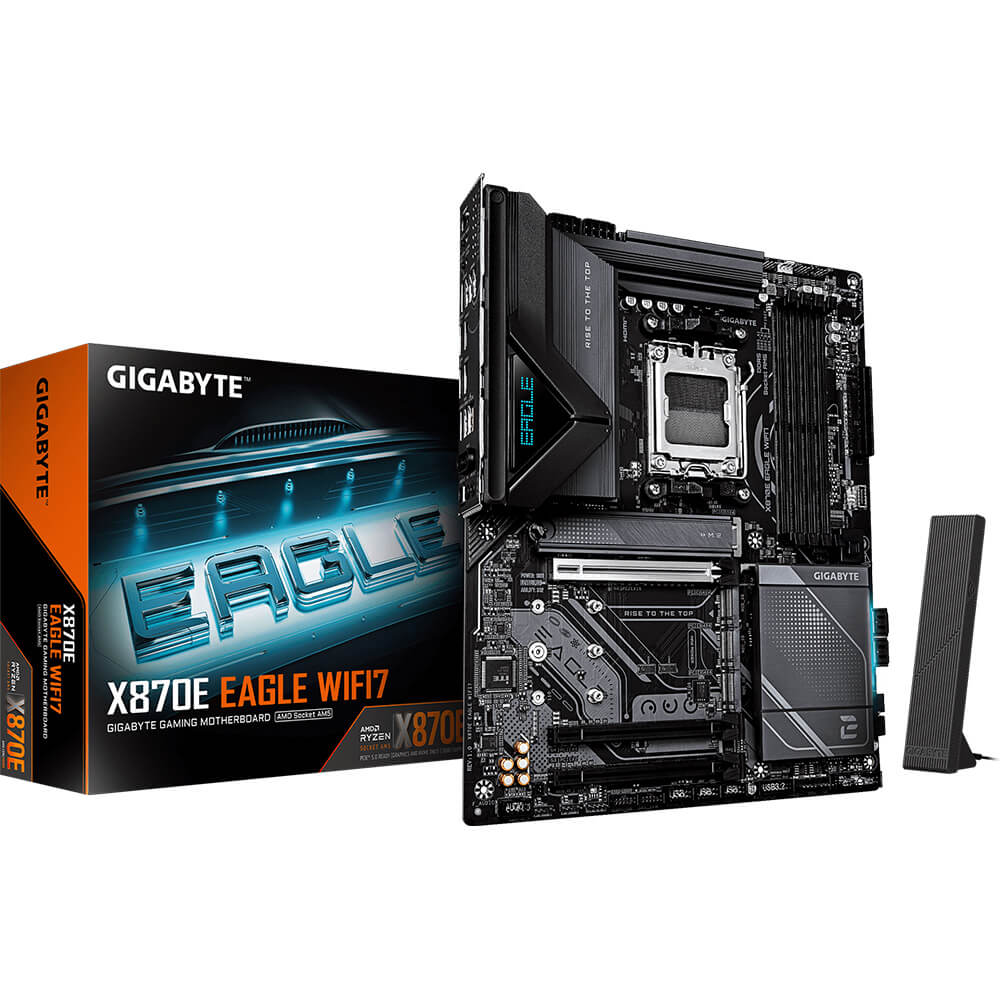 GIGABYTE X870E EAGLE WIFI7 MOTHERBOARD-Images-1 Gamesncomps.com